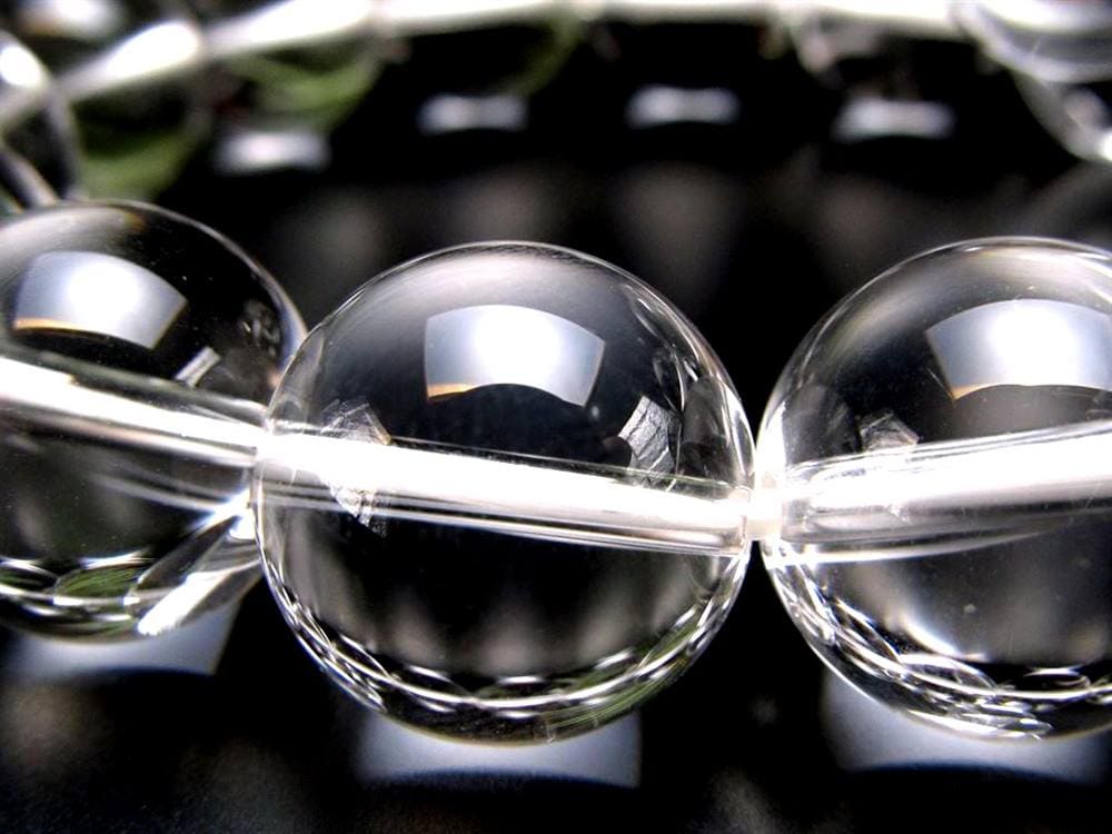 天然水晶 クォーツ 天然 クリスタル ブレスレット