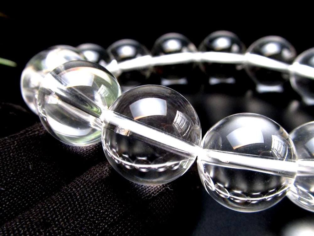 天然水晶 クォーツ 天然 クリスタル ブレスレット