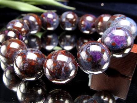 スギライト 杉石 ブレスレット 三大ヒーリングストーン リクトライト