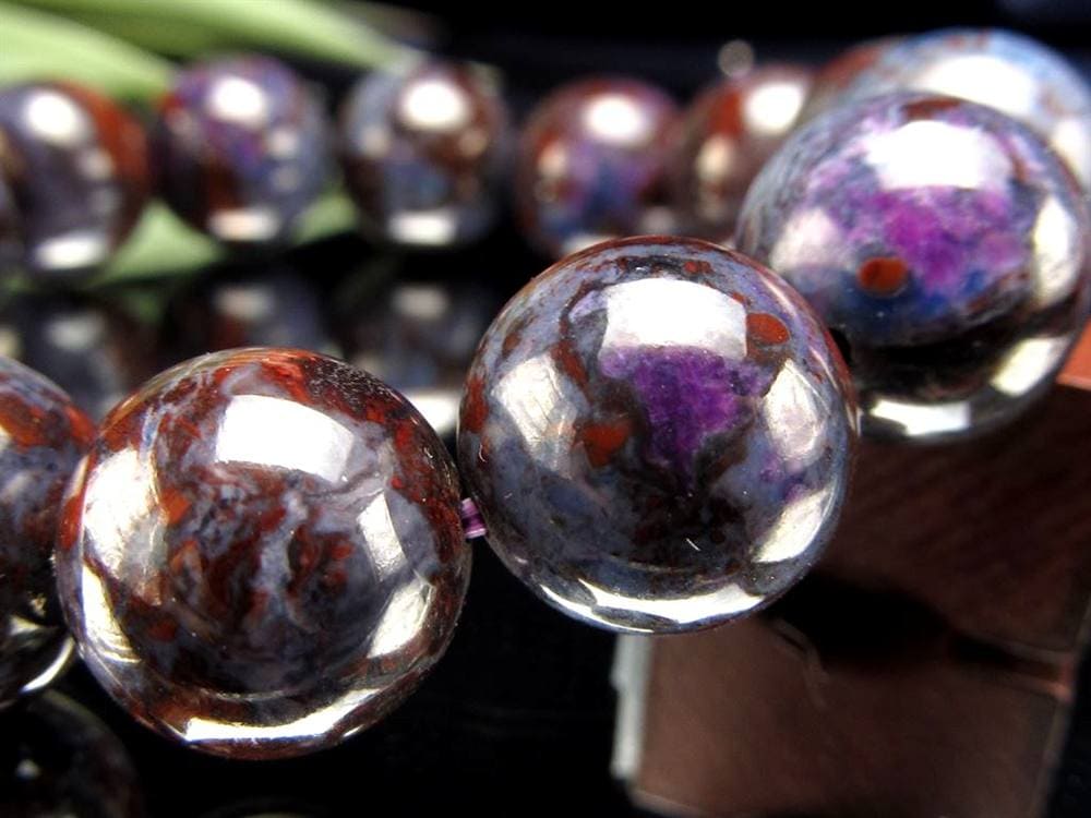 スギライト 杉石 ブレスレット 三大ヒーリングストーン リクトライト