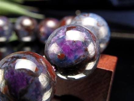 スギライト 杉石 ブレスレット 三大ヒーリングストーン リクトライト