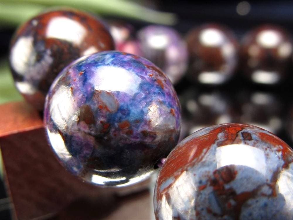 スギライト 杉石 ブレスレット 三大ヒーリングストーン リクトライト