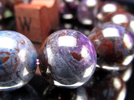 スギライト 杉石 ブレスレット 三大ヒーリングストーン リクトライト