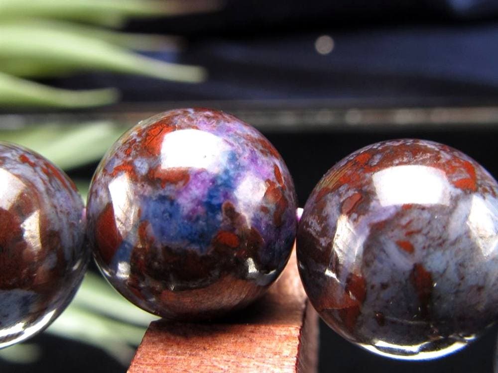 スギライト 杉石 ブレスレット 三大ヒーリングストーン リクトライト