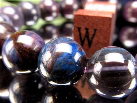 スギライト 杉石 ブレスレット 三大ヒーリングストーン リクトライト