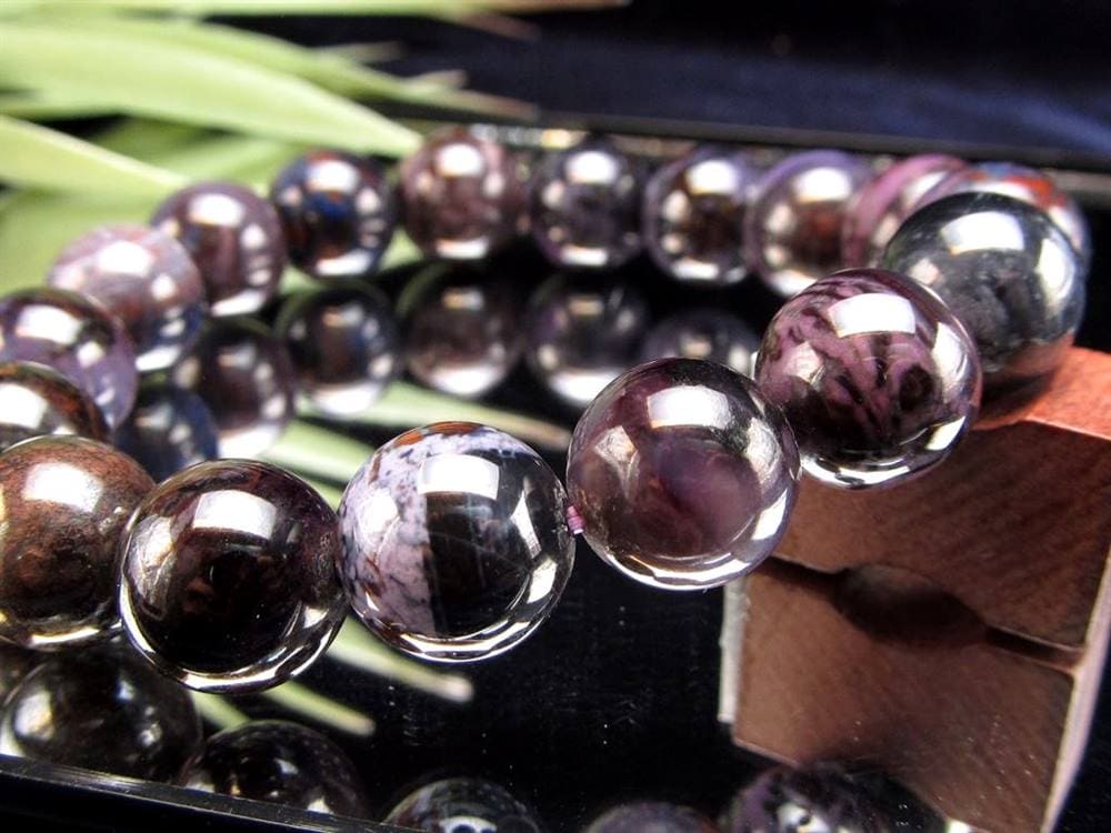 スギライト 杉石 ブレスレット 三大ヒーリングストーン リクトライト