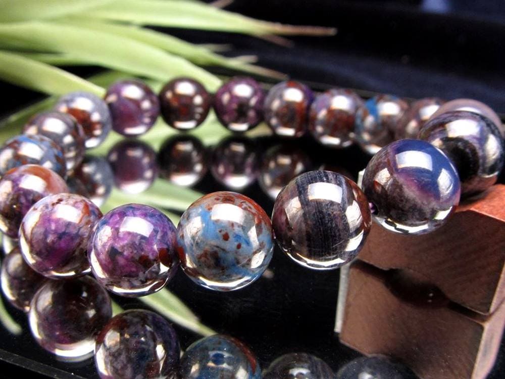 スギライト 杉石 ブレスレット 三大ヒーリングストーン リクトライト