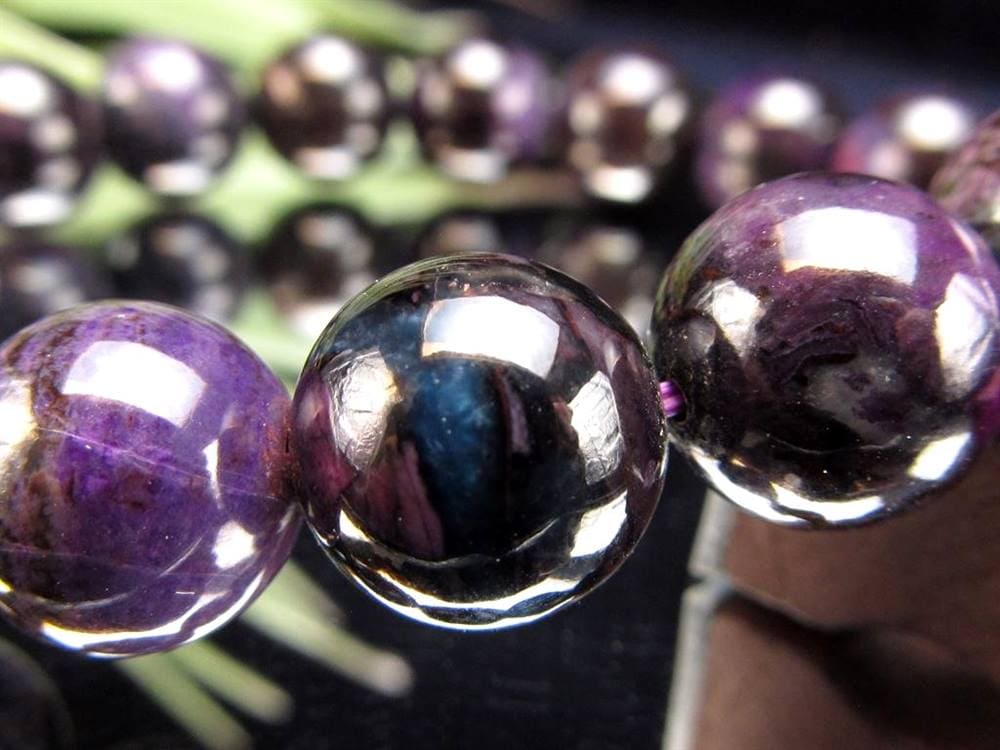 スギライト 杉石 ブレスレット 三大ヒーリングストーン リクトライト