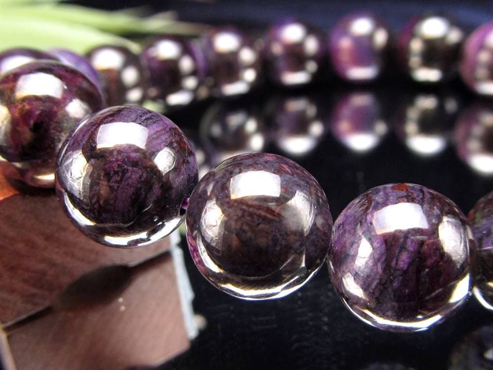 スギライト 杉石 ブレスレット 三大ヒーリングストーン リクトライト