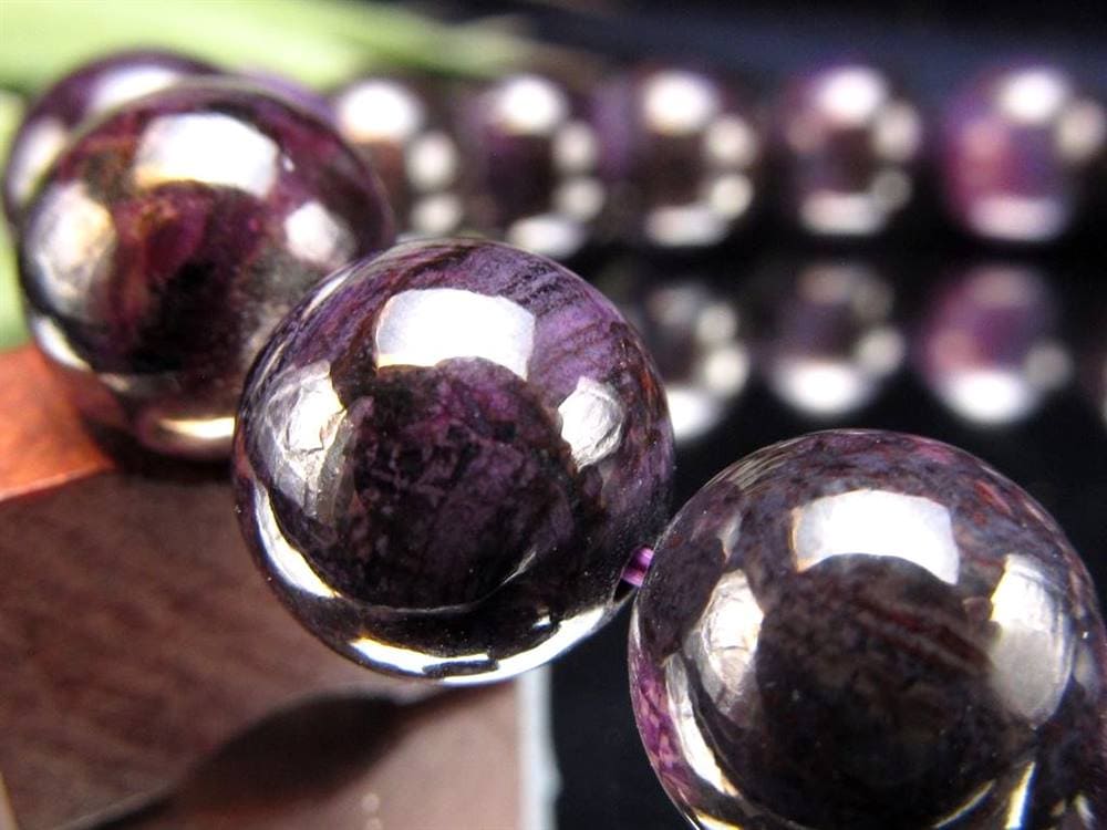 スギライト 杉石 ブレスレット 三大ヒーリングストーン リクトライト