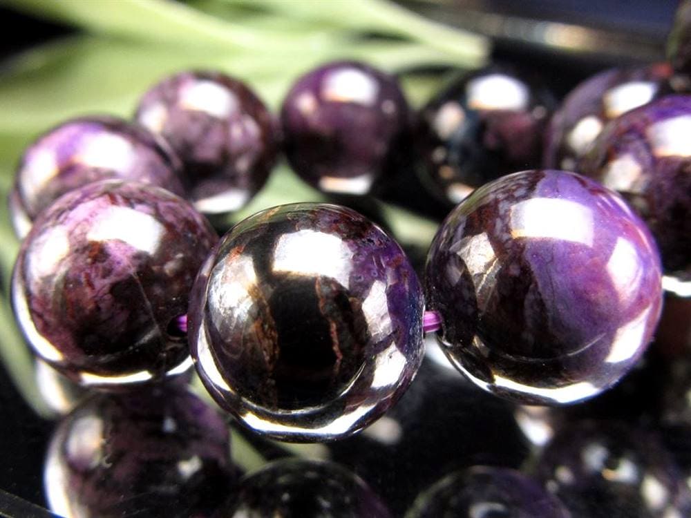 スギライト 杉石 ブレスレット 三大ヒーリングストーン リクトライト