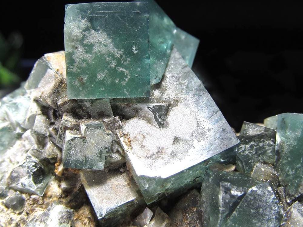 フローライト 原石 結晶 イングランド産 ダイアナマリア鉱山