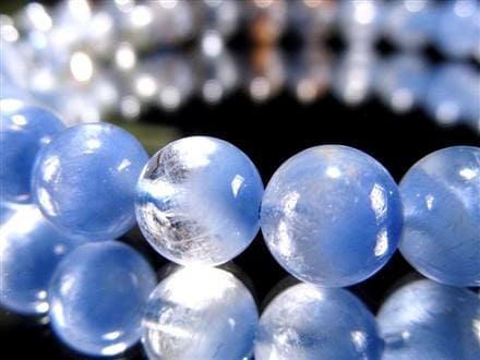 ブルーガーデンクォーツ デュモルチェライト ブレスレット ロイヤルブルーガーデンファントム 天然石