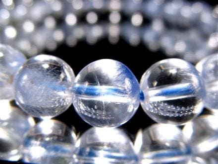 ブルーガーデンクォーツ デュモルチェライト ブレスレット ロイヤルブルーガーデンファントム 天然石