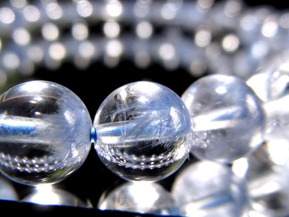 ブルーガーデンクォーツ デュモルチェライト ブレスレット ロイヤルブルーガーデンファントム 天然石