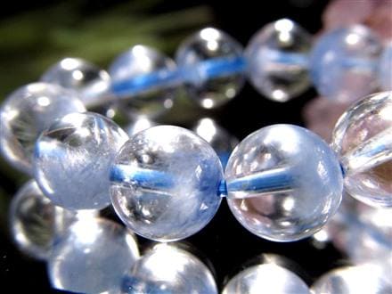 ブルーガーデンクォーツ デュモルチェライト ブレスレット ロイヤルブルーガーデンファントム 天然石