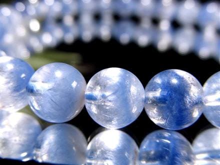 ブルーガーデンクォーツ デュモルチェライト ブレスレット ロイヤルブルーガーデンファントム 天然石