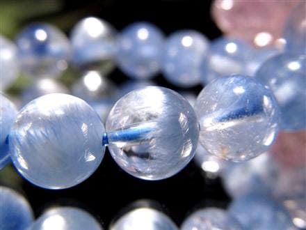 ブルーガーデンクォーツ デュモルチェライト ブレスレット ロイヤルブルーガーデンファントム 天然石