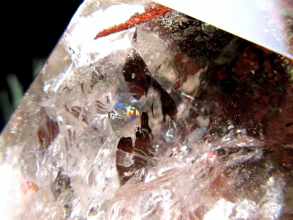 ガーデンクォーツ ポイント 六角柱 庭園水晶 浄化