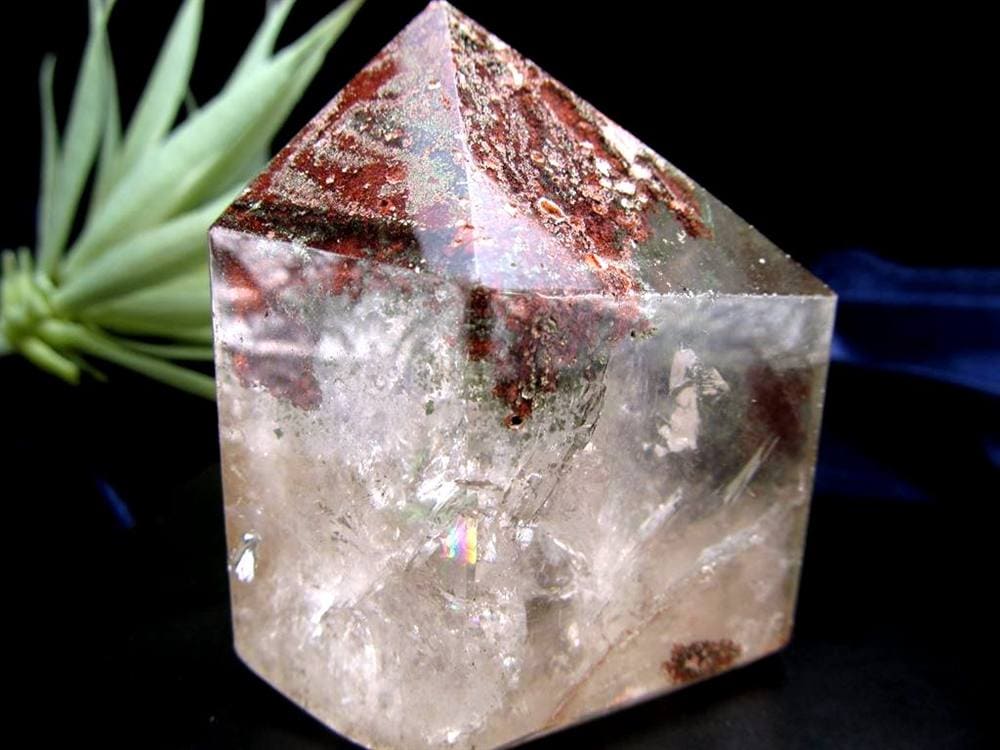 ガーデンクォーツ ポイント 六角柱 庭園水晶 浄化