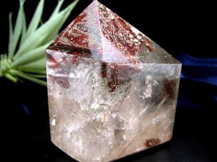 ガーデンクォーツ ポイント 六角柱 庭園水晶 浄化