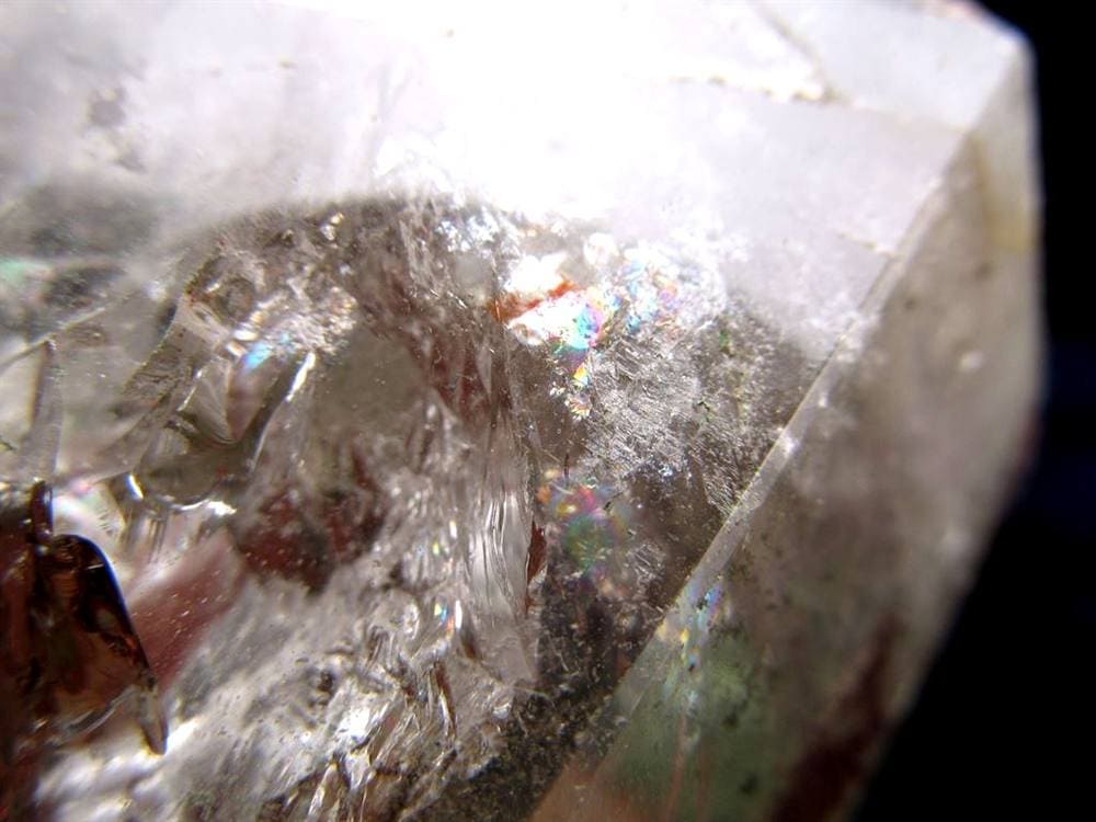 ガーデンクォーツ ポイント 六角柱 庭園水晶 浄化