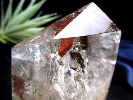 ガーデンクォーツ ポイント 六角柱 庭園水晶 浄化