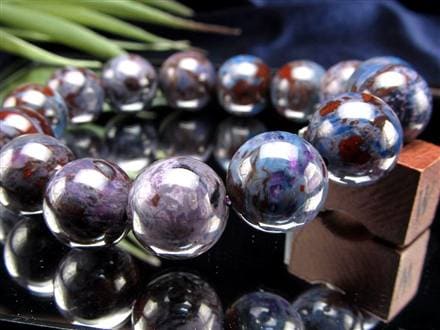 スギライト 杉石 ブレスレット 三大ヒーリングストーン