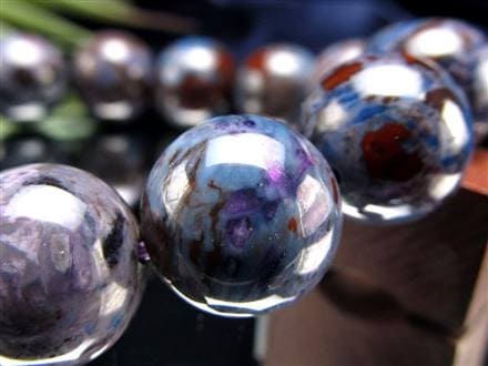 スギライト 杉石 ブレスレット 三大ヒーリングストーン