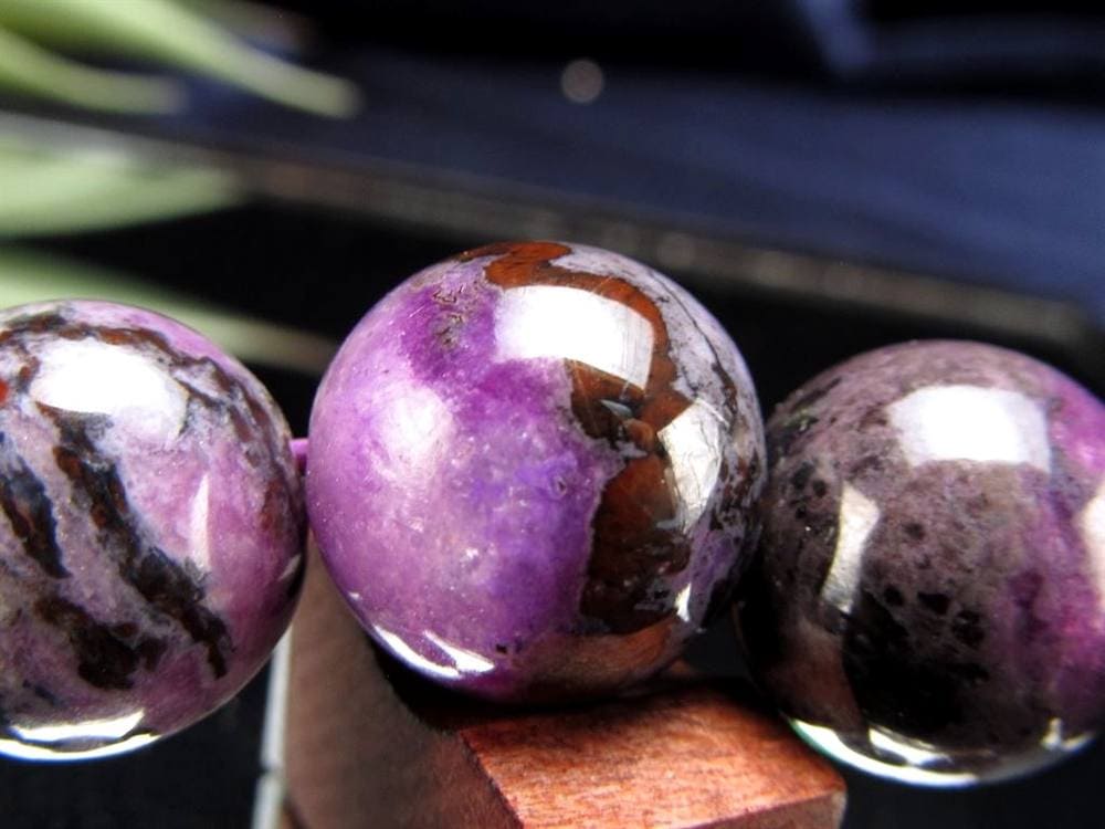 スギライト 杉石 ブレスレット 三大ヒーリングストーン リクトライト