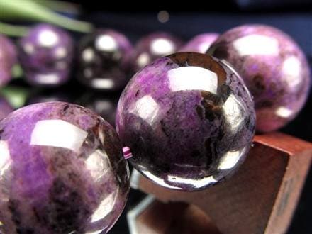 スギライト 杉石 ブレスレット 三大ヒーリングストーン リクトライト