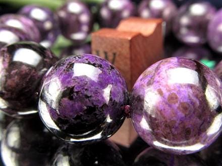 スギライト 杉石 ブレスレット 三大ヒーリングストーン リクトライト