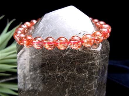 サゲニティッククォーツ ポイント 六角柱 ブラックルチル 浄化