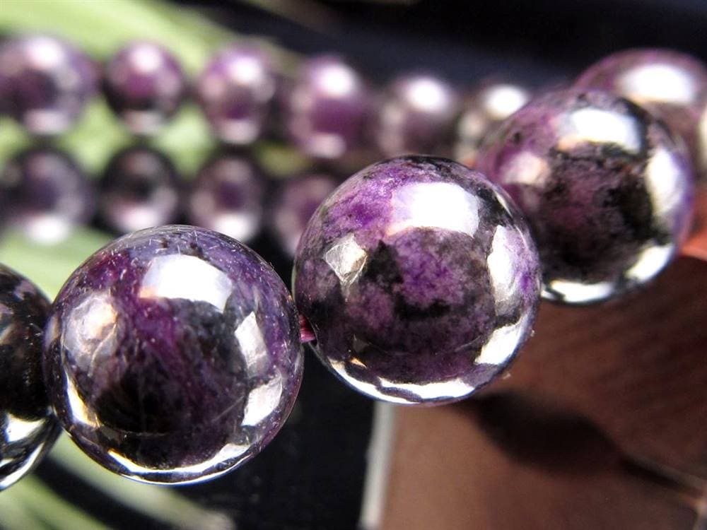 スギライト 杉石 ブレスレット 三大ヒーリングストーン リクトライト