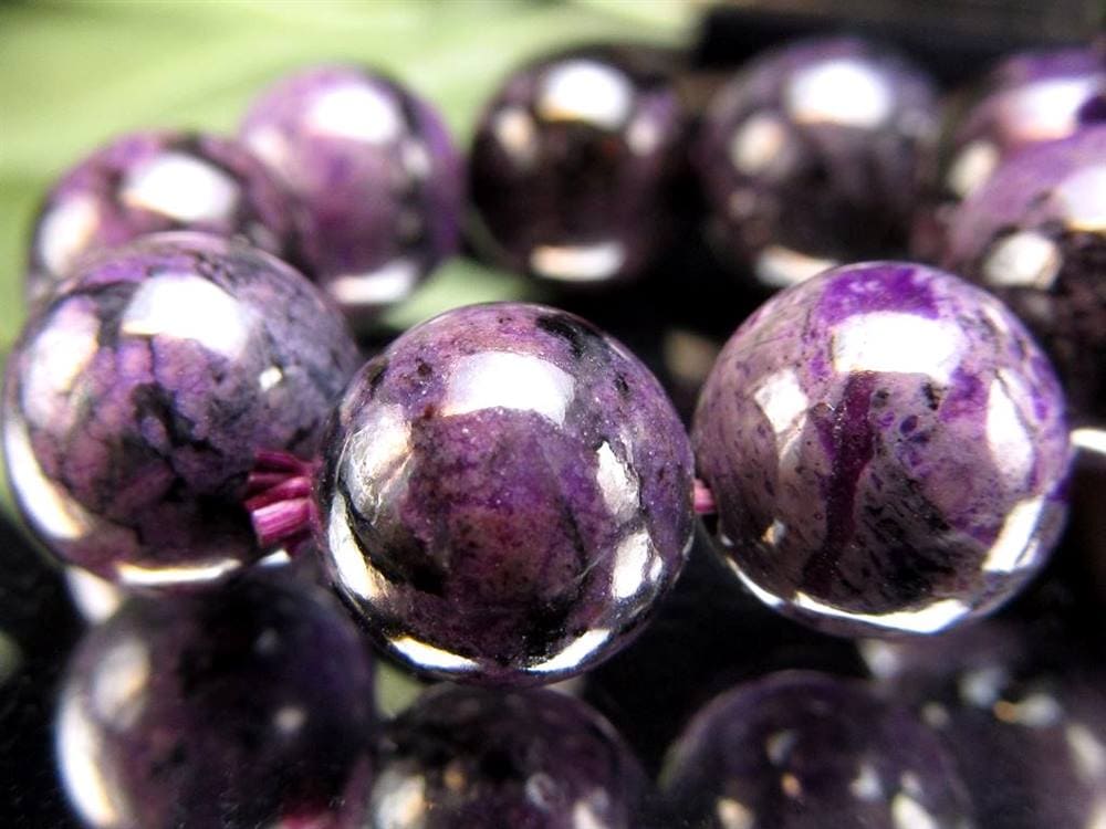 スギライト 杉石 ブレスレット 三大ヒーリングストーン リクトライト