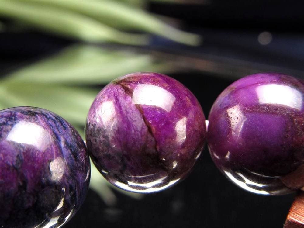 スギライト 杉石 ブレスレット 三大ヒーリングストーン リクトライト