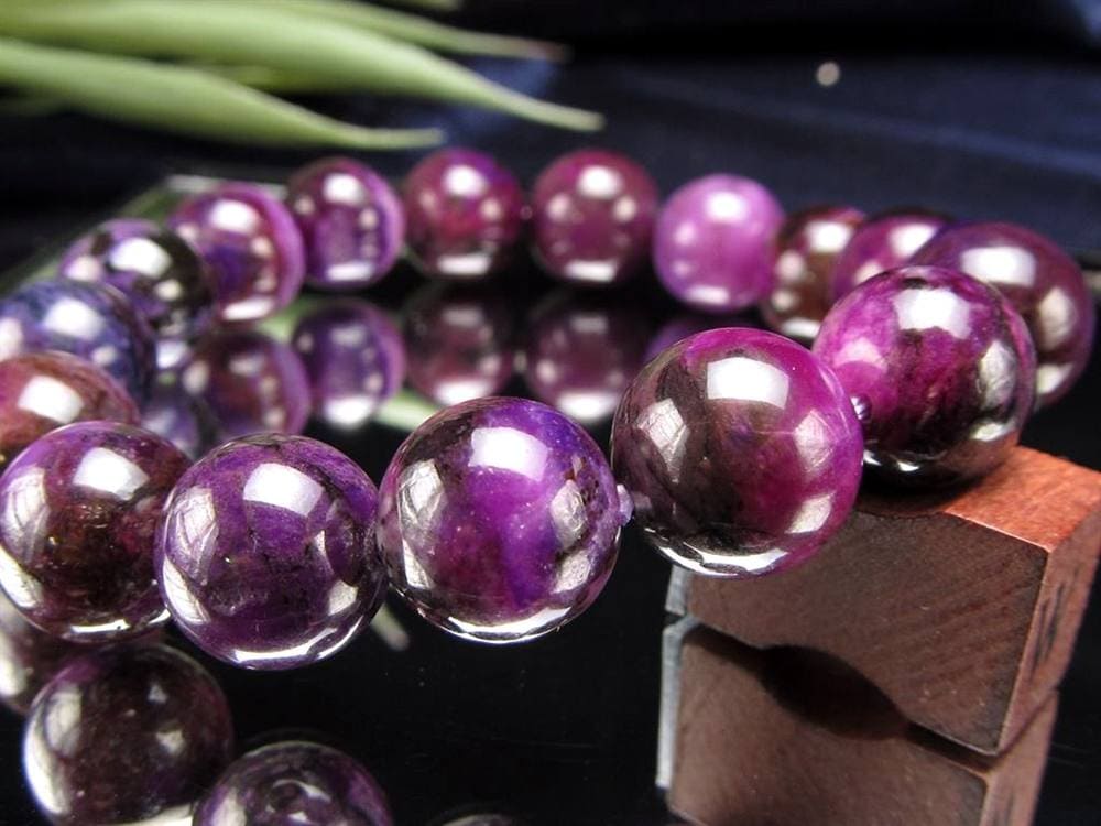 スギライト 杉石 ブレスレット 三大ヒーリングストーン リクトライト