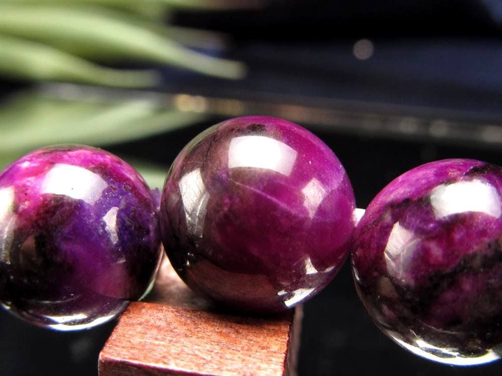 スギライト 杉石 ブレスレット 三大ヒーリングストーン リクトライト