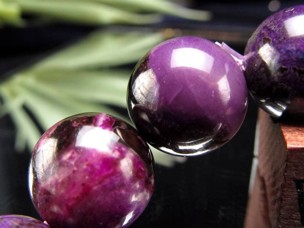 スギライト 杉石 ブレスレット 三大ヒーリングストーン リクトライト