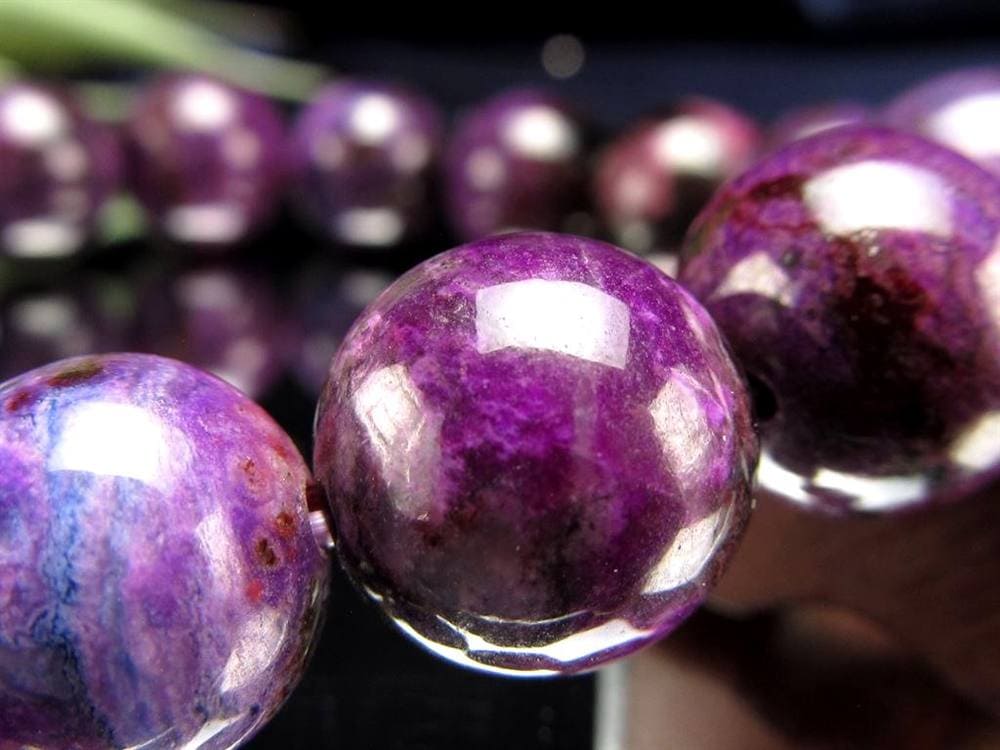 スギライト 杉石 ブレスレット 三大ヒーリングストーン リクトライト