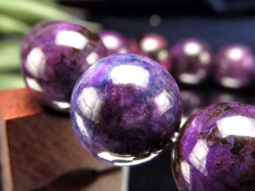 スギライト 杉石 ブレスレット 三大ヒーリングストーン リクトライト