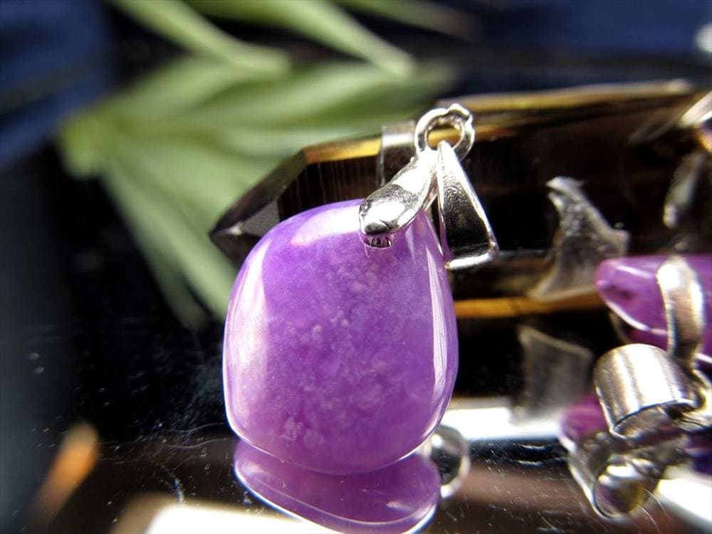 スギライト 杉石 ペンダントトップ 世界三大ヒーリングストーン Silver925 ツーソン展示会商品