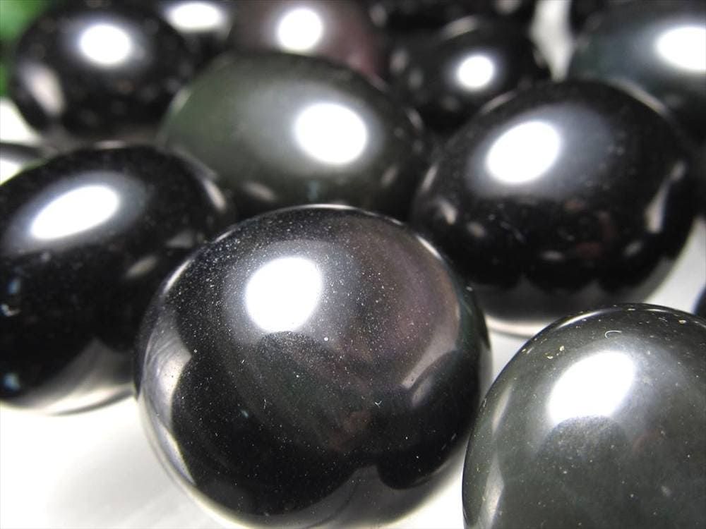 オブシディアン タンブル 握り石 詰め合わせ 磨き石