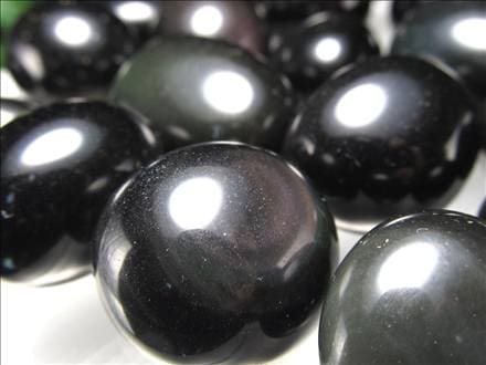 オブシディアン タンブル 握り石 詰め合わせ 磨き石