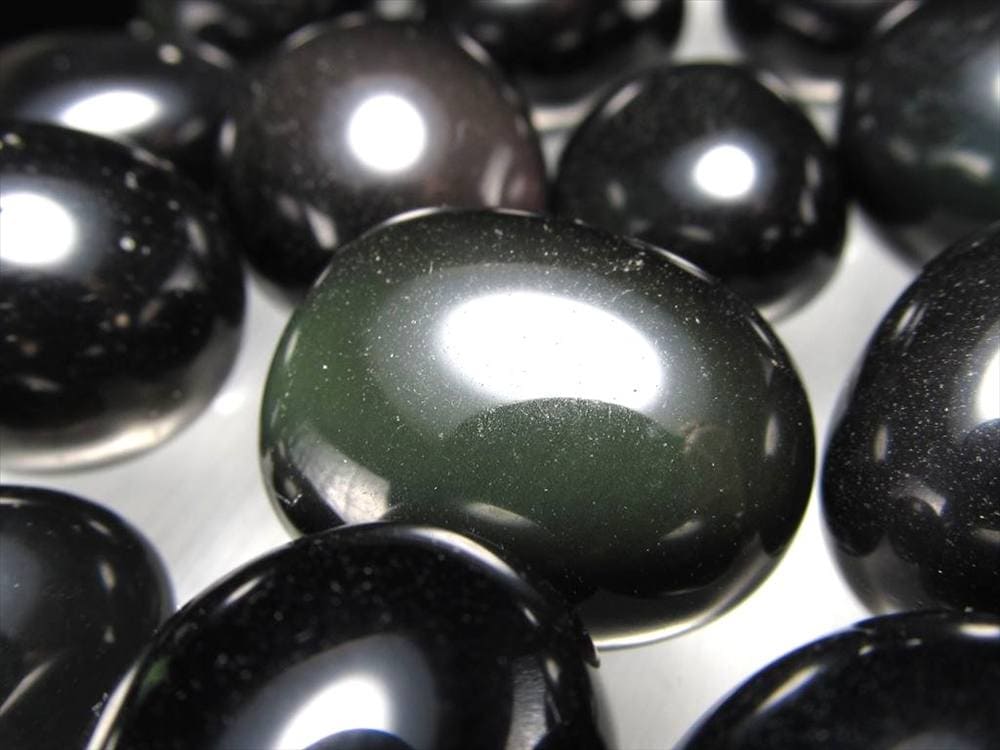 オブシディアン タンブル 握り石 詰め合わせ 磨き石