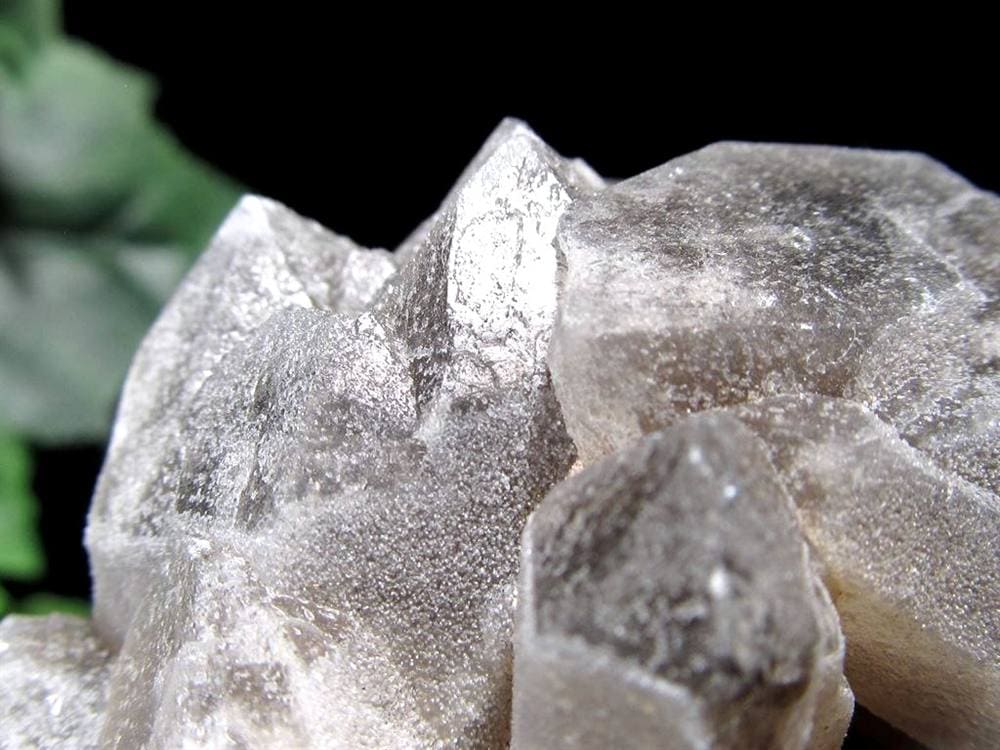 オレンジリバー水晶 スモーキークォーツ 煙水晶 原石 クラスター