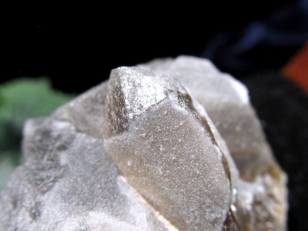 オレンジリバー水晶 スモーキークォーツ 煙水晶 原石 クラスター