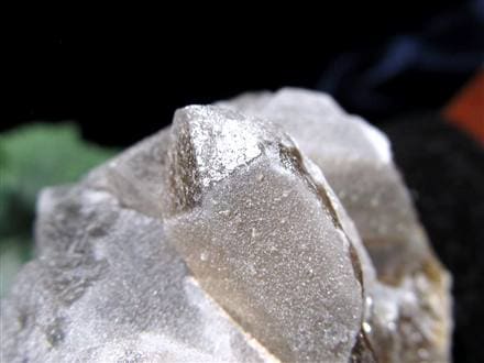 オレンジリバー水晶 スモーキークォーツ 煙水晶 原石 クラスター