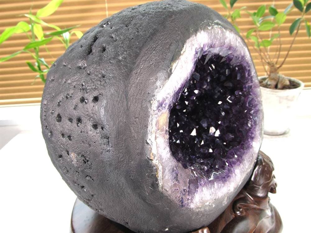 アメジストジオード アメジストドーム 紫水晶 晶洞 天然石
