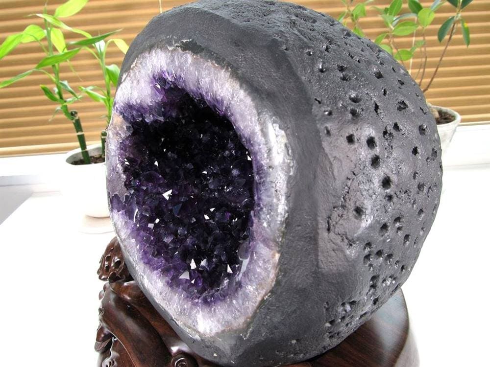 アメジストジオード アメジストドーム 紫水晶 晶洞 天然石